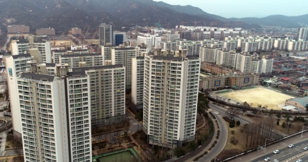 과천시내 아파트 단지 모습/경기일보 DB