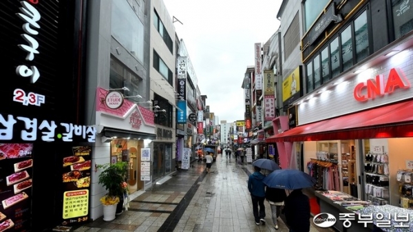 수원역 로데오거리. 사진=중부일보DB