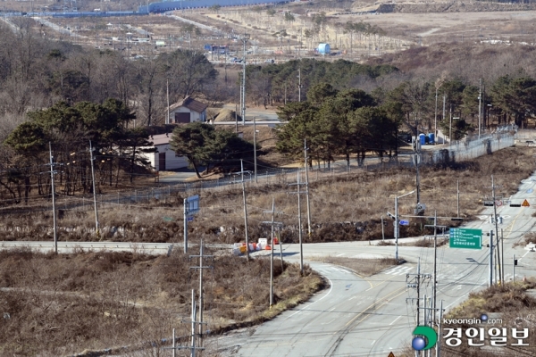 평택 고덕신도시 알파탄약고 전경. 2020.12.14 /임열수기자