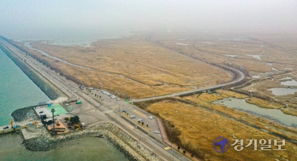 수원 군 공항 예비이전후보지로 선정된 화성시 화옹지구. /조주현 기자