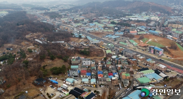 사진은 4기 신도시 예상 후보지 중 한 곳으로 거론되고 있는 하남 감북지구 일대. /임열수 기자