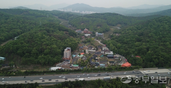 이건희 미술관 수원 유치시 주요 건립 부지로 거론되는 수원시 장안구 이목동 일원. 김근수기자