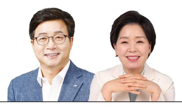 ▲ 이재명 수원시장, 양향자 국회의원.