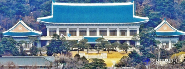 제20대 대통령선거가 실시된 9일 서울 종로구 청와대가 새로운 주인을 기다리고 있다. 윤원규 기자