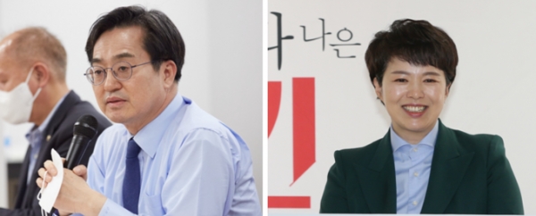 ▲ 더불어민주당, 국민의힘의 경기도지사 후보로 선출된 김동연 전 경제부총리와 김은혜 의원 (사진=각 후보 캠프 제공)