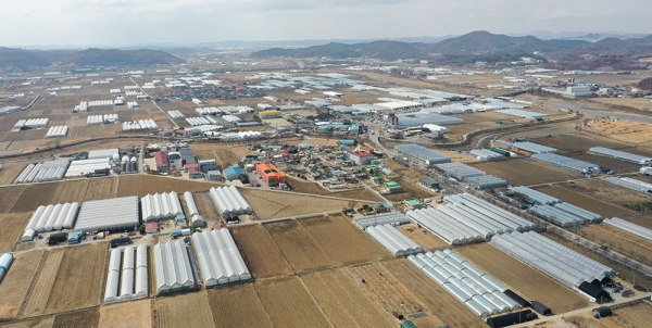 ▲ 반도체 국가산업단지로 선정된 용인시 처인구 일대 모습.