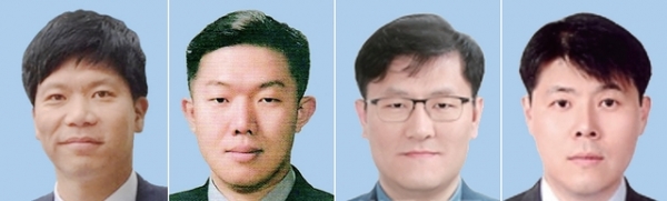 (왼쪽부터)권순정 수원고검장, 김유철 수원지검장, 김성훈 의정부지검장, 고형곤 수원고검 차장검사