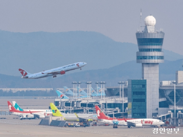 경기도가 여론을 살피며 경기국제공항 후보지 발표에 신중을 가하고 있다. 사진은 기사 내용과 관련없음. /경인일보DB