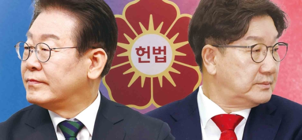 이재명 더불어민주당 대표, 권성동 국민의힘 원내대표. /그래픽‧사진=경기신문‧연합뉴스